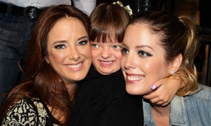 Ticiane Pinheiro e Roberto Justus vão a evento de moda com famosos